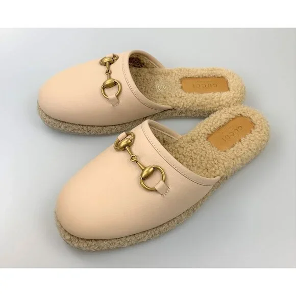 NIB Gucci Horsebit mules Size 38.5 - Picture 4 of 9